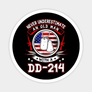 Sarcastic Us Army Veteran dd214 Magnet